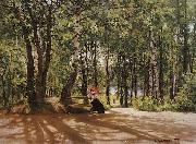 Ivan Shishkin Near dacha oil on canvas